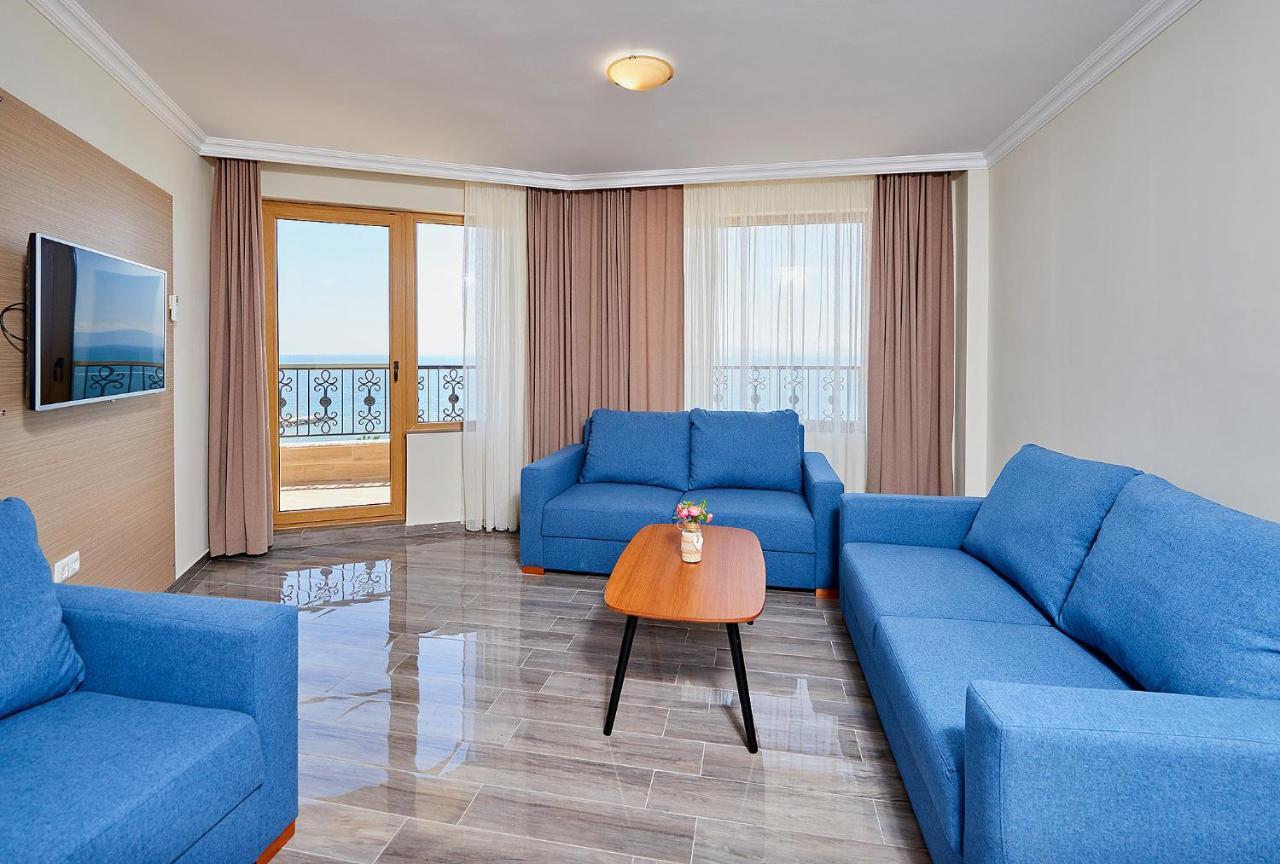 Crotiria Beach - Aparthotel ポモリエ エクステリア 写真