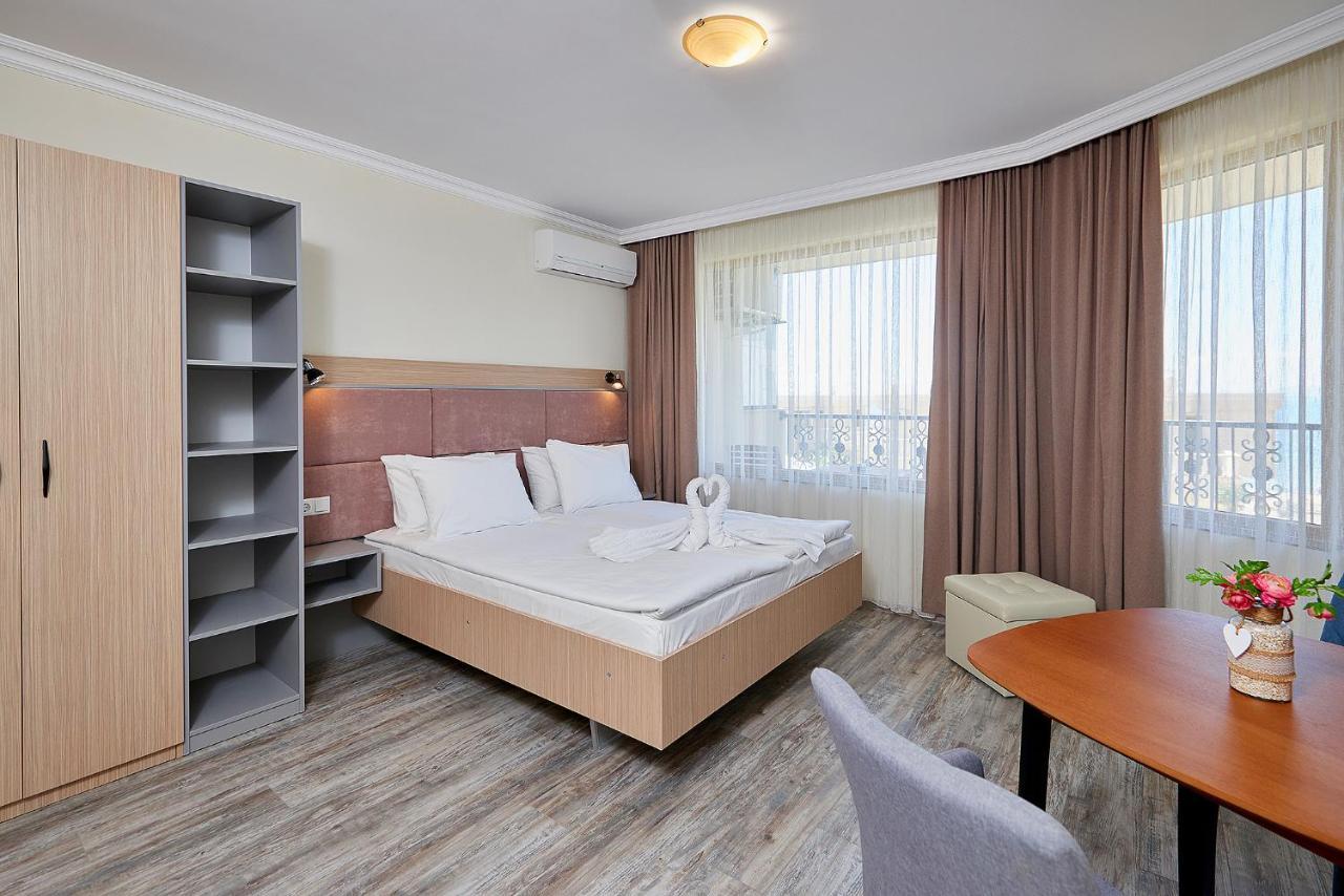 Crotiria Beach - Aparthotel ポモリエ エクステリア 写真