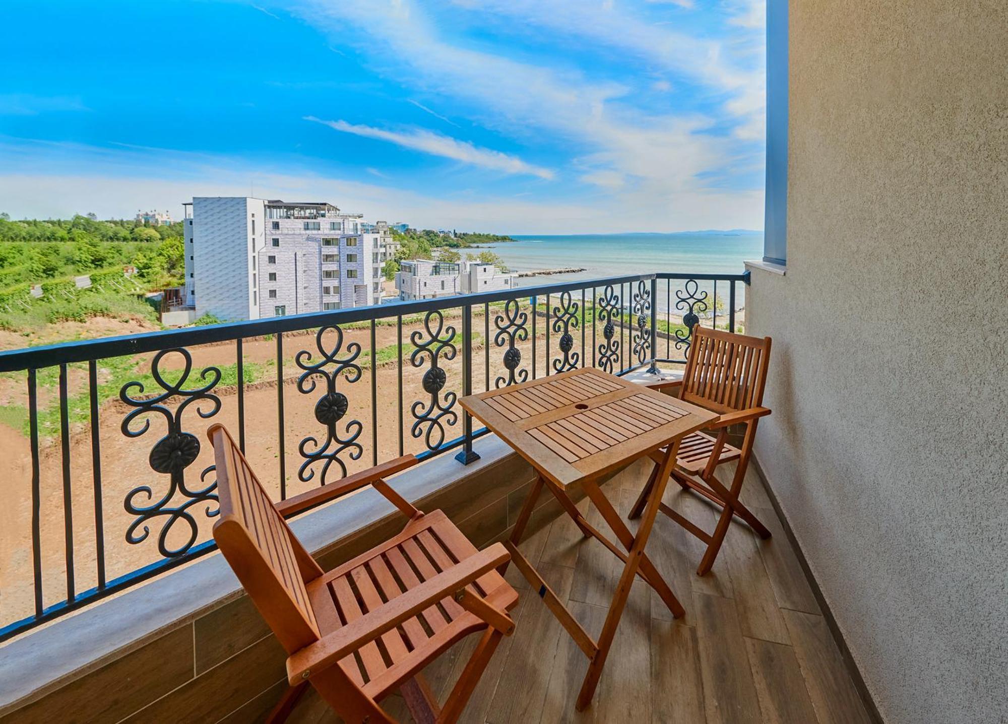 Crotiria Beach - Aparthotel ポモリエ エクステリア 写真