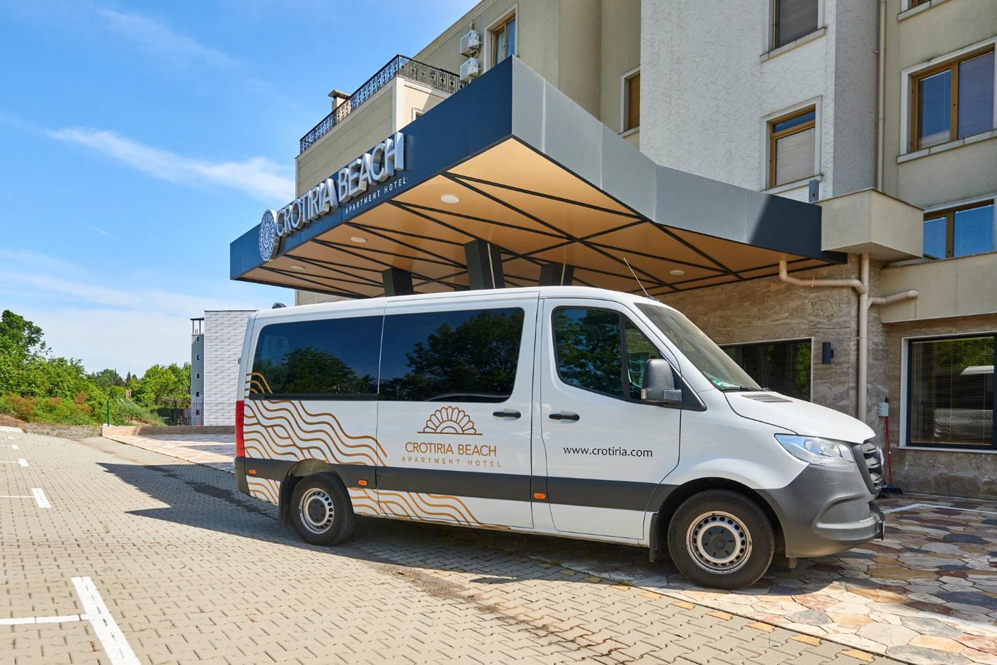 Crotiria Beach - Aparthotel ポモリエ エクステリア 写真
